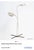 Silver Organically Glamorous “Rimini” Nickel Floor Lamp by Global Views For Sale - Image 8 of 8
