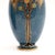 Turquoise Antique Art Nouveau Vases from Royal Worcester, 1890, Set of 2 For Sale - Image 8 of 11