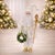 Bring elegant holiday charm to your home with this White Santa Figurine with Wreath and Staff. Dressed in a beautifully...