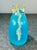 Figurative Mid 20th Century Aqua Blue Murano Art Glass Horse Head Paperweight For Sale - Image 3 of 7