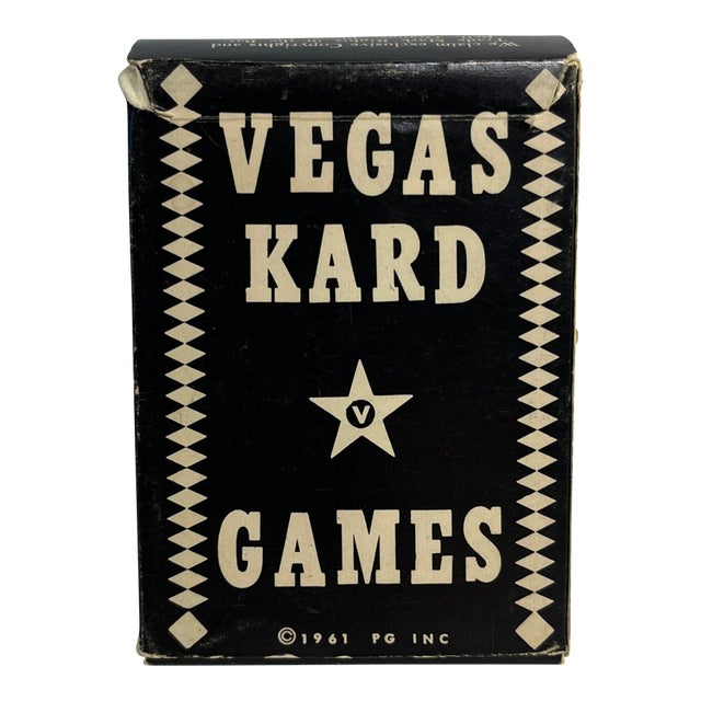 1961 Vegas Kard Games Card Deck For Sale