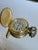 Gold Vintage Mid-20th Century Equestrian Style Brigade Brass PocketWatch For Sale - Image 8 of 12