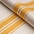 Contemporary Sample - Schumacher x Mark D. Sikes Brentwood Stripe Fabric in Yellow For Sale - Image 3 of 4