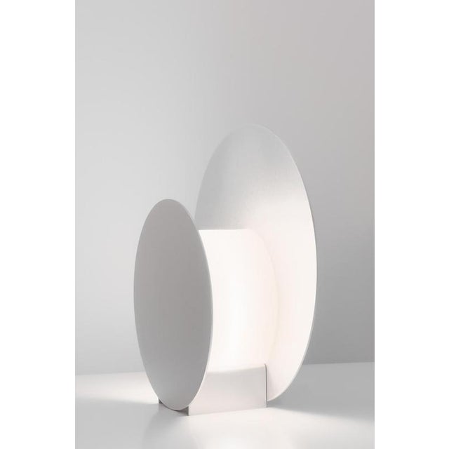 Not Yet Made - Made To Order Phobos The Eclipse Table Lamp in Varnished Aluminium by Joana Teixeira For Sale - Image 5 of 12