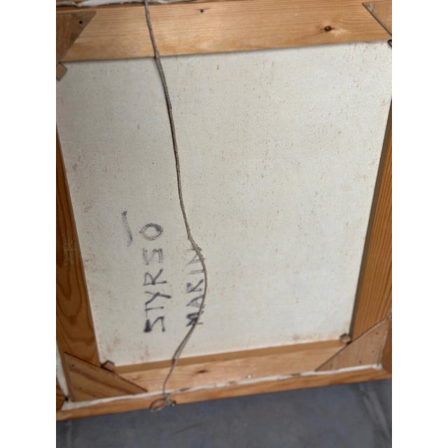 Nils Öberg, Autumn, Offerdalsfjällen Jämtland, 1960s, Oil on Canvas, Framed For Sale - Image 8 of 12