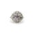This 14k white gold ring features over a half carat of diamonds and bears the symbol of the Order of the Eastern Star. A...