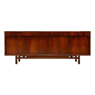 1960s Mid Century Modern Credenza by Sergio Rodrigues in Rosewood – Lot 414 For Sale