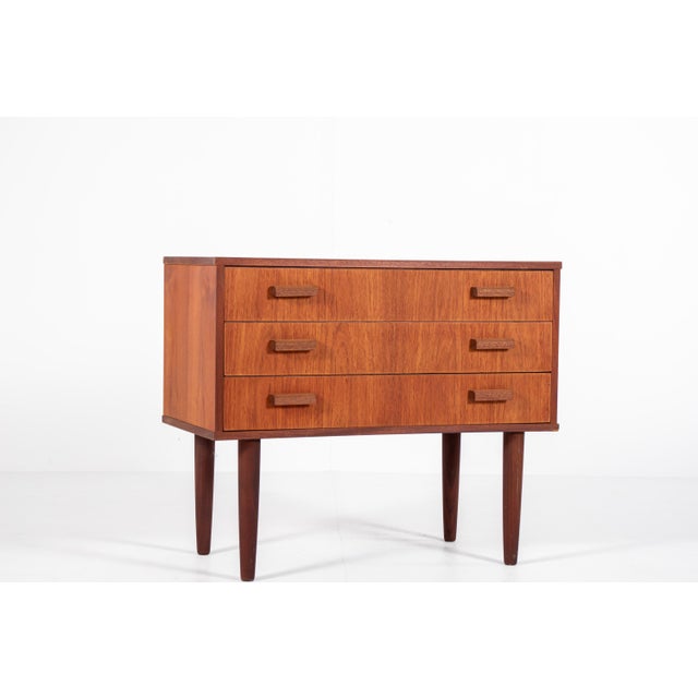 Mid-Century Modern Danish Teak Chest of Drawers, 1960s For Sale - Image 10 of 11