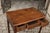 English 1780s Georgian Oak Side Table with Marlborough Legs and Chinoiserie For Sale - Image 10 of 11