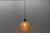 Large Amber Bubble Glass Ball Ceiling Lamp by Helena Tynell, Germany, 1960s For Sale - Image 4 of 12