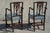 Early 20th Century Pair of Federal or Sheraton Square Back Side Chairs For Sale - Image 4 of 7