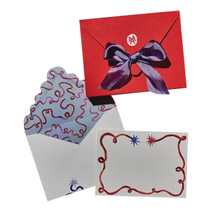 Happy Menocal "Volt" Stationery - Set of 20 Cards and Envelopes