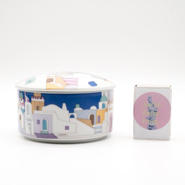 White A Day in Morocco Collectors Box No. 8 by Gisela Müller-Behrendt for Rosenthal, Germany, 1980s For Sale - Image 8 of 10