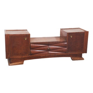 Small Italian Art Deco Style Sideboard, 1940s For Sale