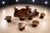 Chocolate Set of Six Sculptural “Denúncia” Stools in Solid Reclaimed Wood, Brazil, 1970s For Sale - Image 8 of 14