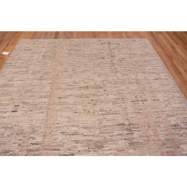 Modern Abstract Contemporary Area Rug For Sale - Image 4 of 5