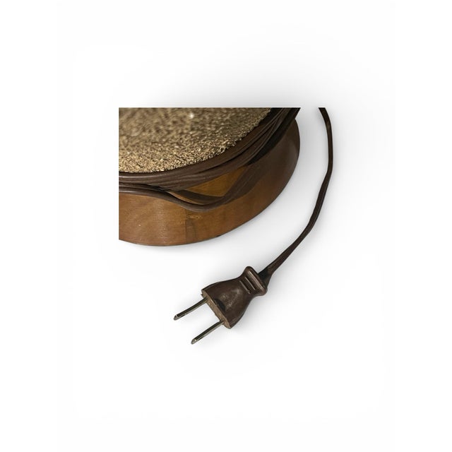 Quartite Creative Corp. Quartite Mid Century Modern Ceramic Table Lamp Dated 1962 For Sale - Image 4 of 12