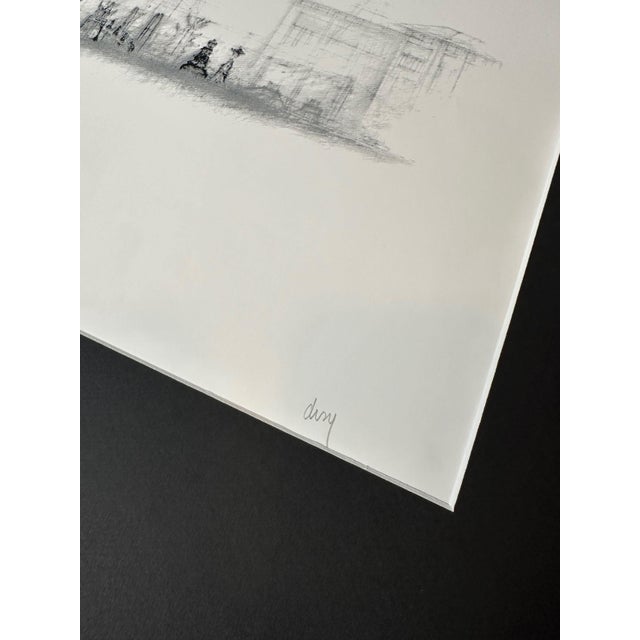 D.E.S.Y., Untitled, 1960s, Signed Screen Print, Framed For Sale - Image 4 of 13