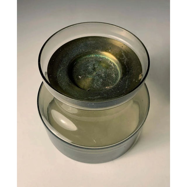 Hans-Agne Jakobsson Vintage 1960s Brass Candleholder by Hans-Agne Jakobsson Made in Sweden For Sale - Image 4 of 6