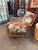 Mid 20th Century Pair of Mid-Century Rattan Lounge Chairs With Tropical Botanical Upholstery For Sale - Image 5 of 11