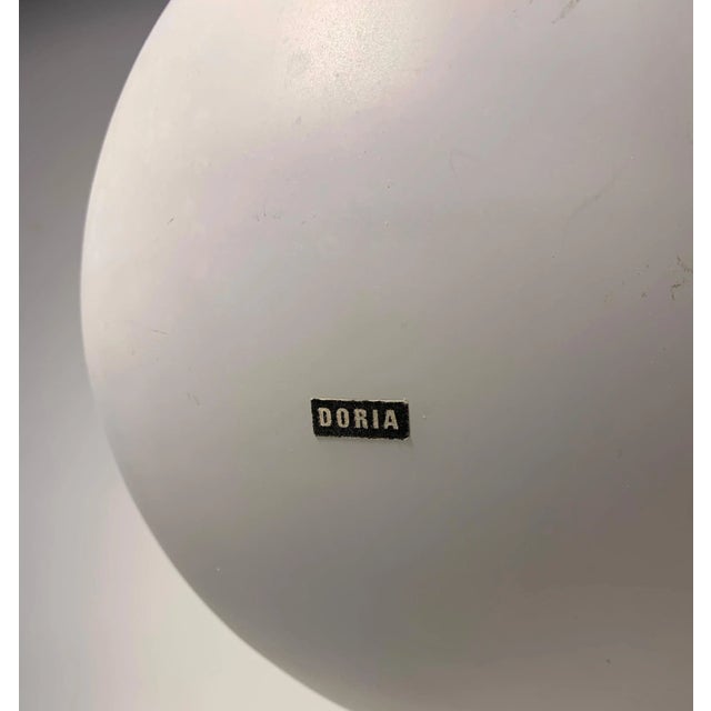 Mid 20th Century Minimalist Table Lamp by Doria For Sale - Image 5 of 8