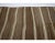 Turkish Vintage Turkish Brown Natural Wool Kilim Rug - 5′1″ × 10′ For Sale - Image 3 of 7