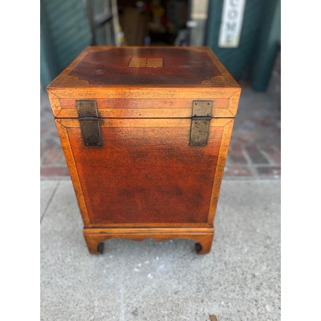 Vintage Chinese Wedding Cabinet For Sale - Image 4 of 12