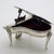 Metal Vintage Italian Handmade Genuine Sterling Silver 925 Piano Instrument Figurine / Pill Snuff Trinket Box For Sale - Image 7 of 14