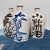Ceramic Japanese Stoneware Tokkuri Sake Bottles, 1950s, Set of 3 For Sale - Image 7 of 7