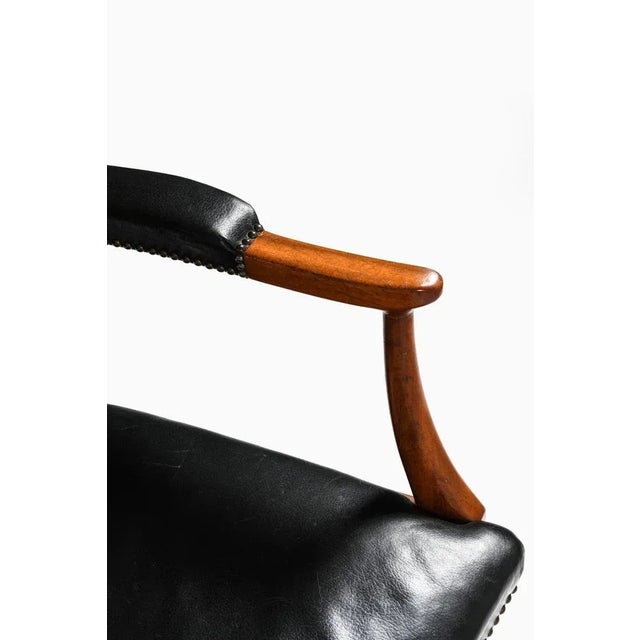 Set of Armchairs by Erik Chambert for Chamberts Möbelfabriker For Sale - Image 6 of 10