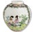 Chinese Hand Painted Porcelain Famille Rose Ginger Jar For Sale - Image 13 of 13