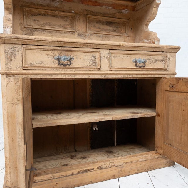 Antique French Two-Part Buffet, 1880 For Sale - Image 6 of 11