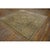 Textile 1880s Beige Blue Traditional Antique Chinese Peking Rug 7'9" X 8'1" Wool Square For Sale - Image 7 of 10