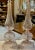 Glass Pair of Pink Murano Glass Lamps For Sale - Image 7 of 8