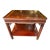 Late 20th Century Lane Chippendale Style Mahogany Side Table For Sale