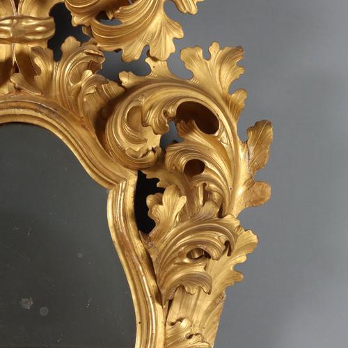 Large Baroque Style Mirror For Sale - Image 6 of 14