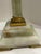 19c Pair French Neoclassical Dore Bronze & Marble Candelabras For Sale In West Palm - Image 6 of 12