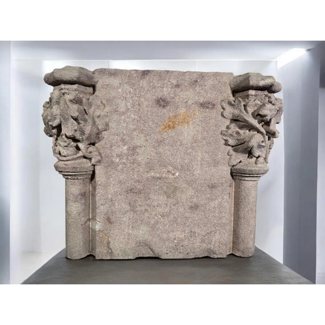 Stone Antique Gothic Capital, 1750 For Sale - Image 7 of 12
