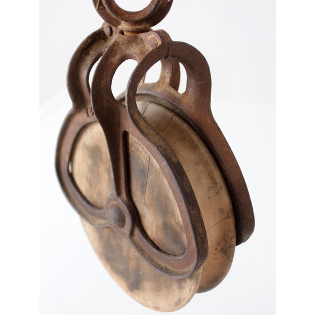 Antique Jamesway Barn Hay Trolley Pulley For Sale - Image 12 of 14