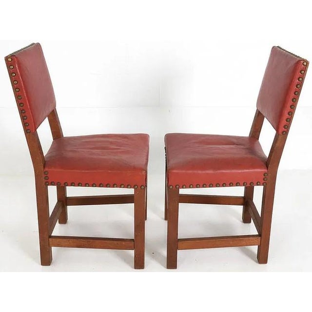 A set of 8 fabulous Mid Century Modern Danish dining chairs. The chairs are solid and well made and are constructed of...