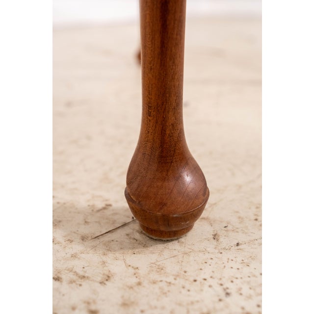 Brown Primitive Country Style Cherry Occasional Table For Sale - Image 8 of 9