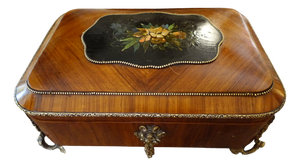 Large 19th Century Jewelry Box