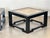 Black Wood and Travertine Coffee Tables in the style of Maison Jansen, 1970s, Set of 2 For Sale - Image 8 of 14