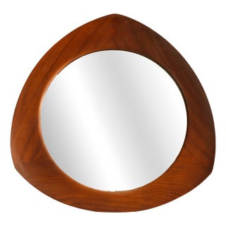 Oscar Wall Mirror in Carved Wood by Franco Campo and Carlo Graffi for Home, Italy, 1960s For Sale