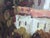 Wood Late 20th Century Monumental Signed B. Andrews Tuscan Vineyard Landscape Oil Painting, 54" For Sale - Image 7 of 18