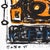 Groove in Silhouette - Original Pop Street Art Figurative Acrylic Poster Board on Newspaper by Gary John For Sale In Los Angeles - Image 6 of 6