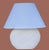 An 80’s very large modern plaster table lamp. It is a heavy round sphere shaped stone plaster lamp comes with shade. 3 way...