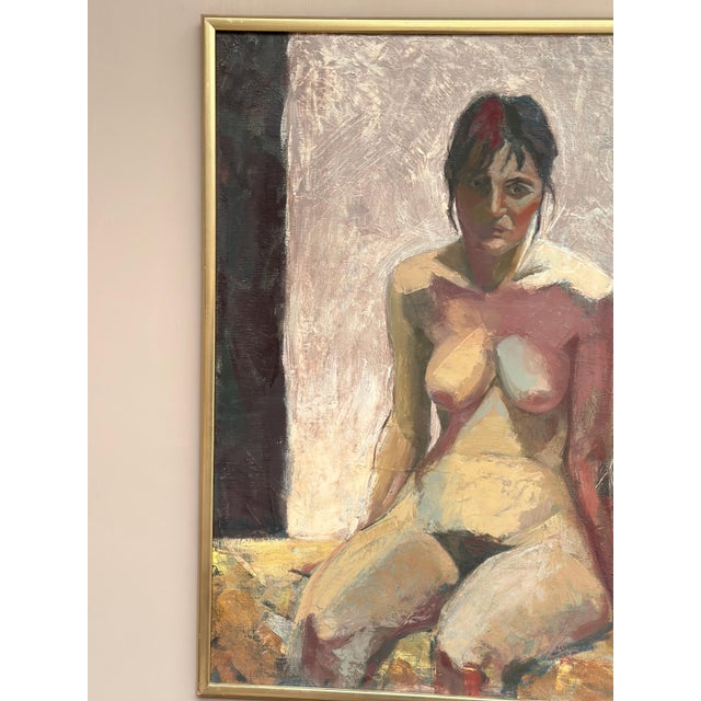 Ann Strömberg, Nude Study, Oil on Canvas, Framed For Sale - Image 5 of 18
