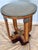 Late 20th Century Late 20th Century Maitland-Smith Art Deco Style Round Burlwood and Glass Accent Table For Sale - Image 5 of 17