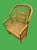 Vintage Brighton Pavilion Large Chairs Chinoiserie Style Bamboo With Caning Seat- A Pair For Sale In Miami - Image 6 of 11